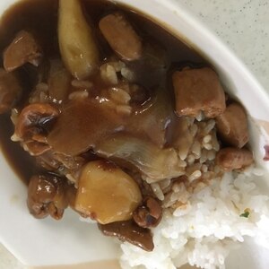 旨いホルモンカレー